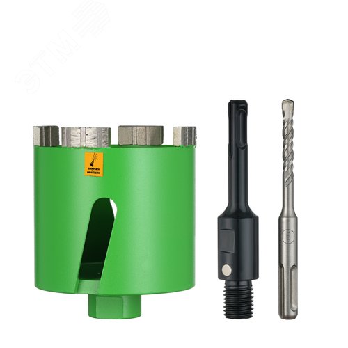 Коронка алмазная Turbo 82 мм M16 SDS+ LASER