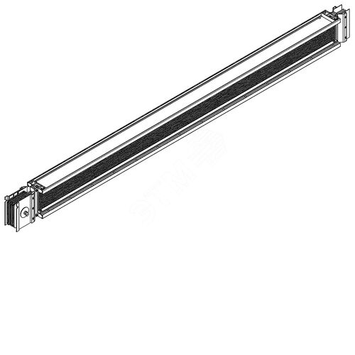 LINEBAR Секция прямая 3200А Al 3L+N+PER некрашеная IP55 транспортировочная