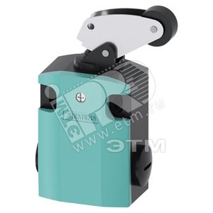 SIRIUS POSITION SWITCH METAL ENCLOSURE 56MM WIDE DEVICE CONNECTION 3X (M20X1.5) 2NO/1NC SLOW-ACTION CONTACTS ANGULAR METAL ROLLER LEVER AND PLASTIC ROLLER 22MM