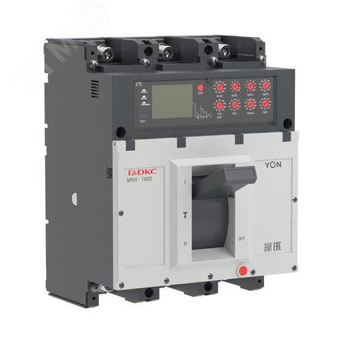 Выключатель автоматический YON pro MNX1600L 3P 800 A 70 kA при AC415V расцепитель ETA