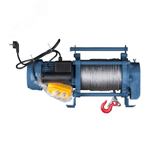 Лебедка электрическая KCD-500 (500кг х 30м, 220В),