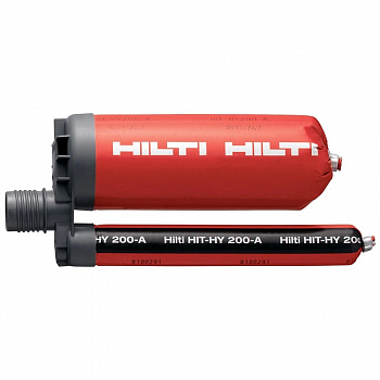 Химический анкер HILTI HIT-HY 200-A для бетона уретан-метаакрилат, 500 мл
